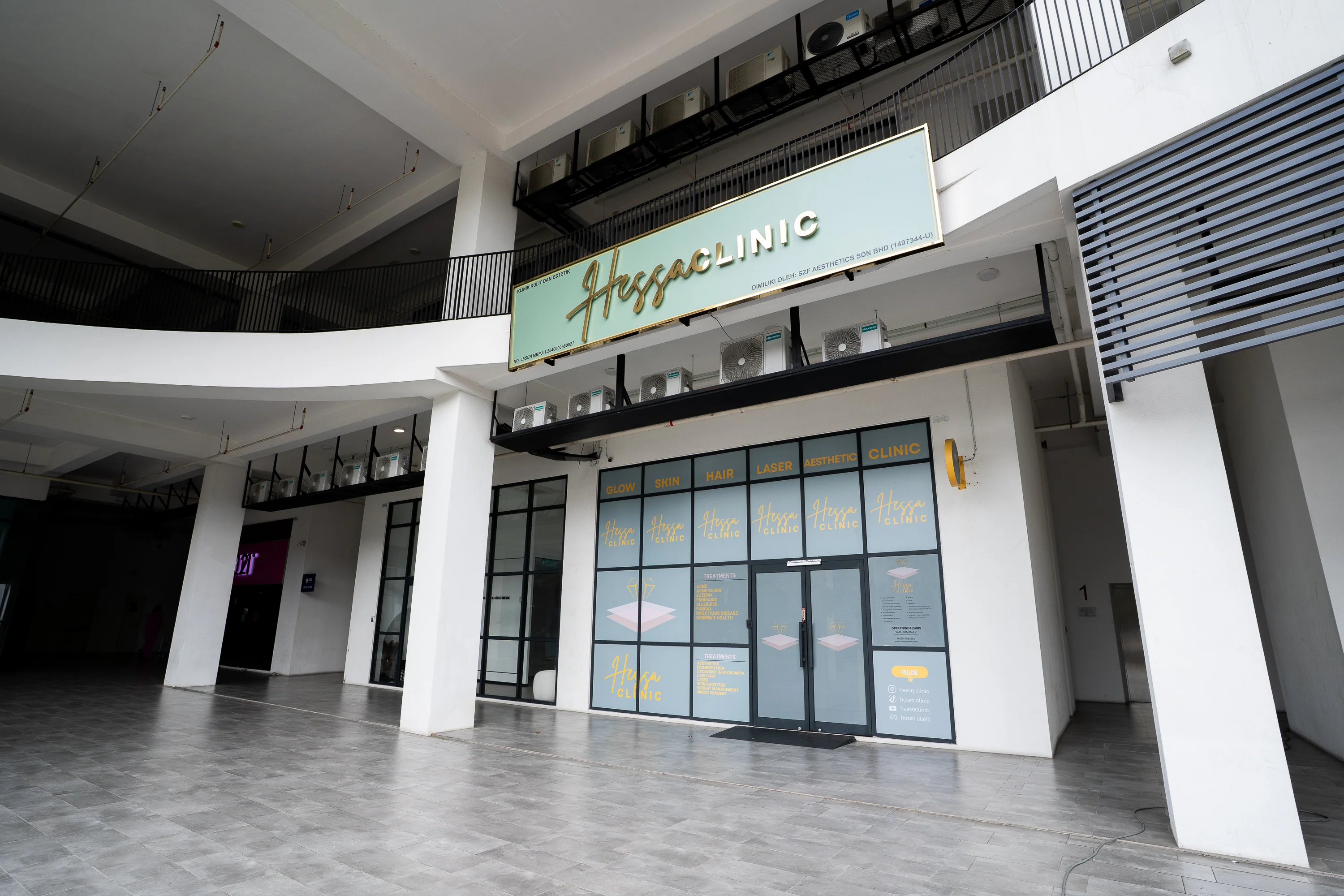 Hessa Clinic Ground Floor Entrance